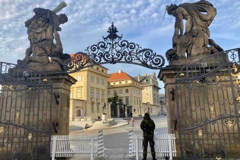 Večerní Pražský hrad