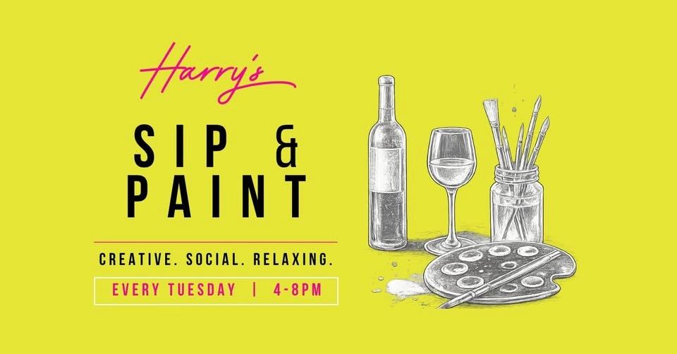 Harry's Sip and Paint (Every Tuesday)