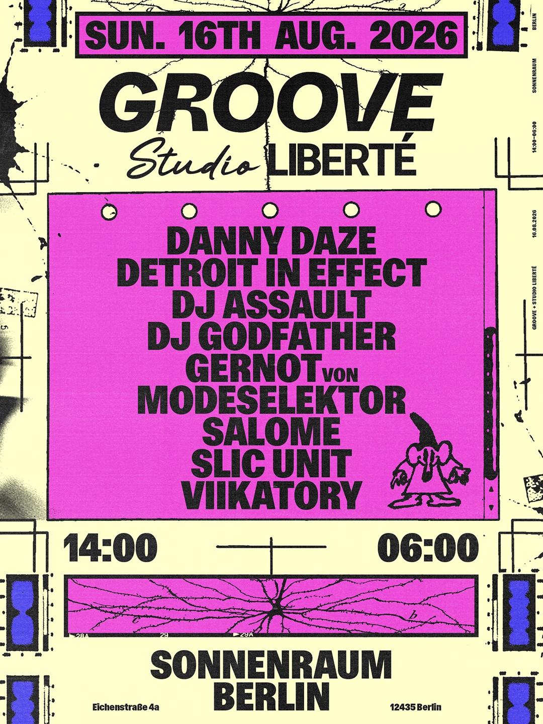 GROOVE x Studio Liberté