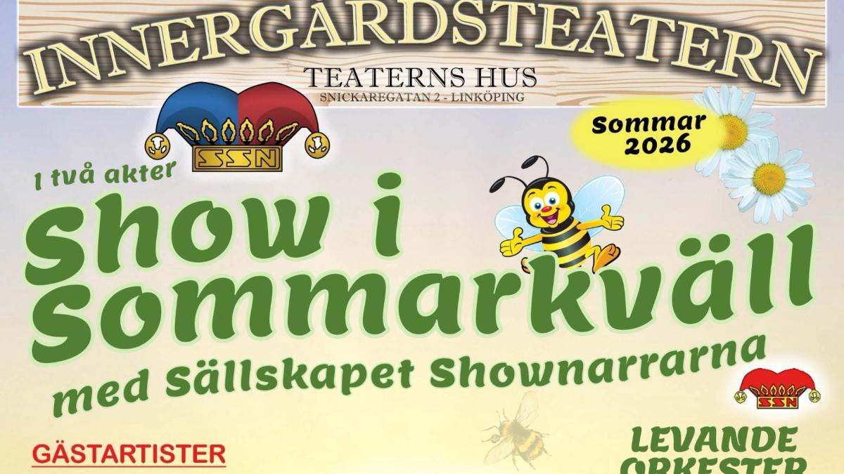 SHOW I SOMMARKVÄLL 2026