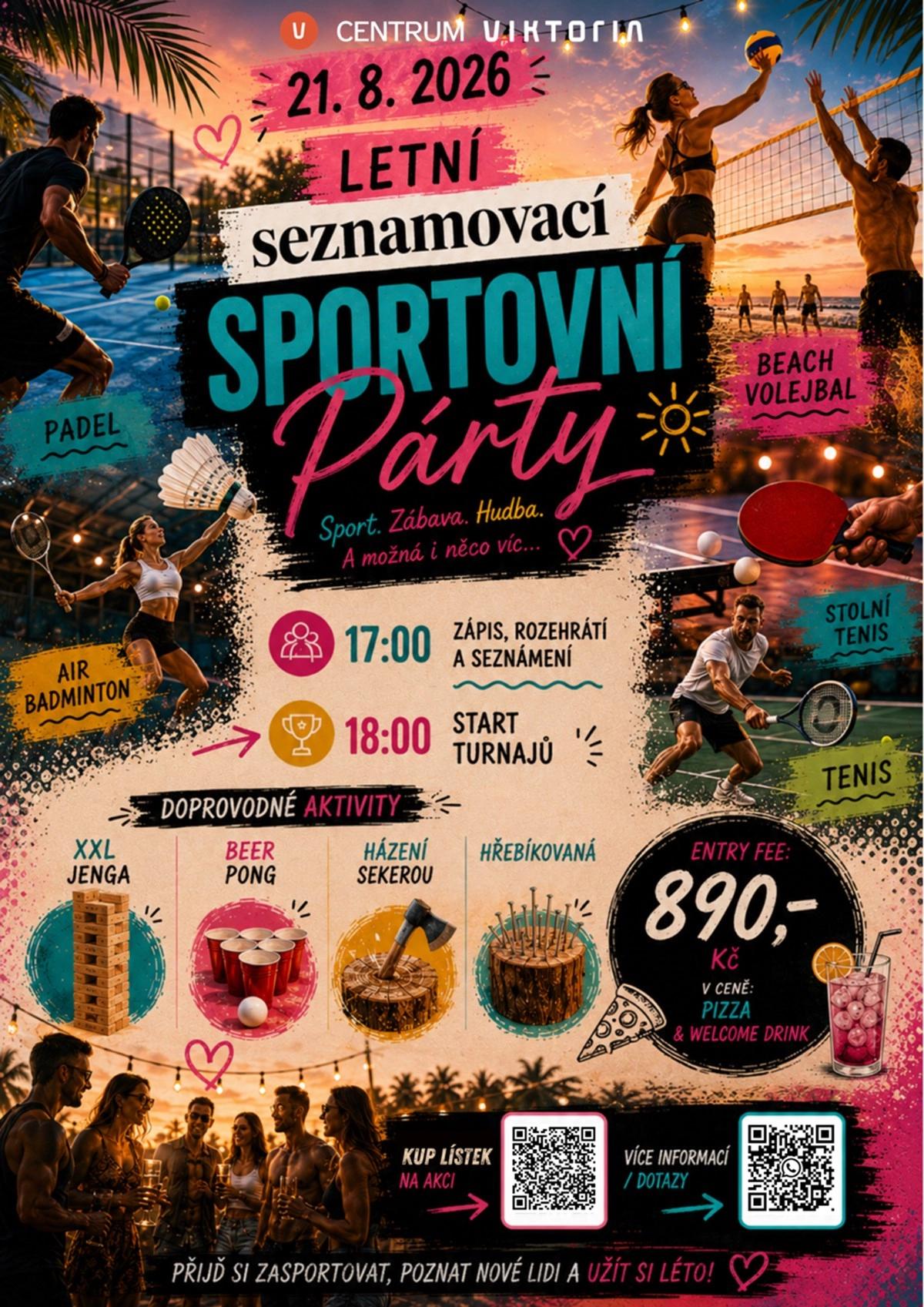 Letní seznamovací sportovní párty vol. 2