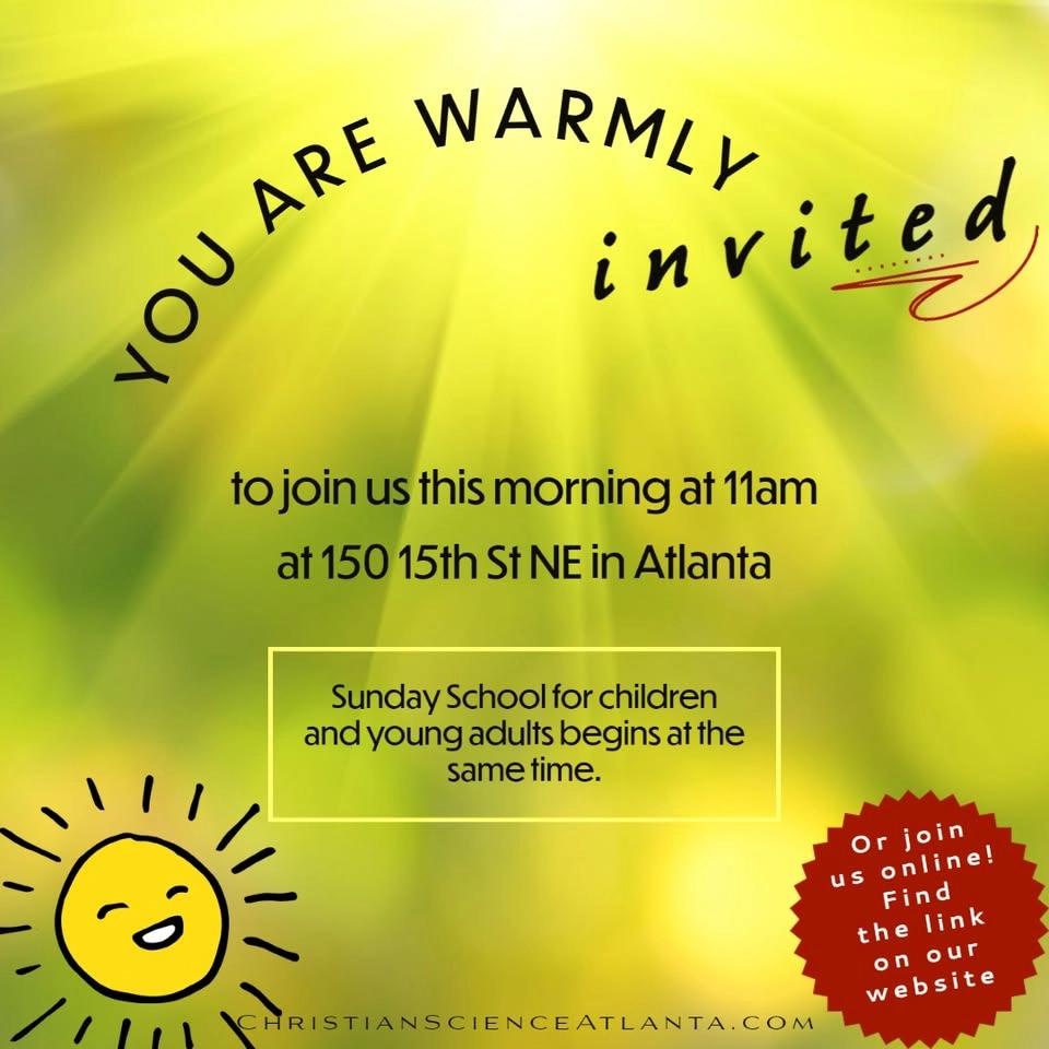 Join us Sunday mornings for our Sunday sermon