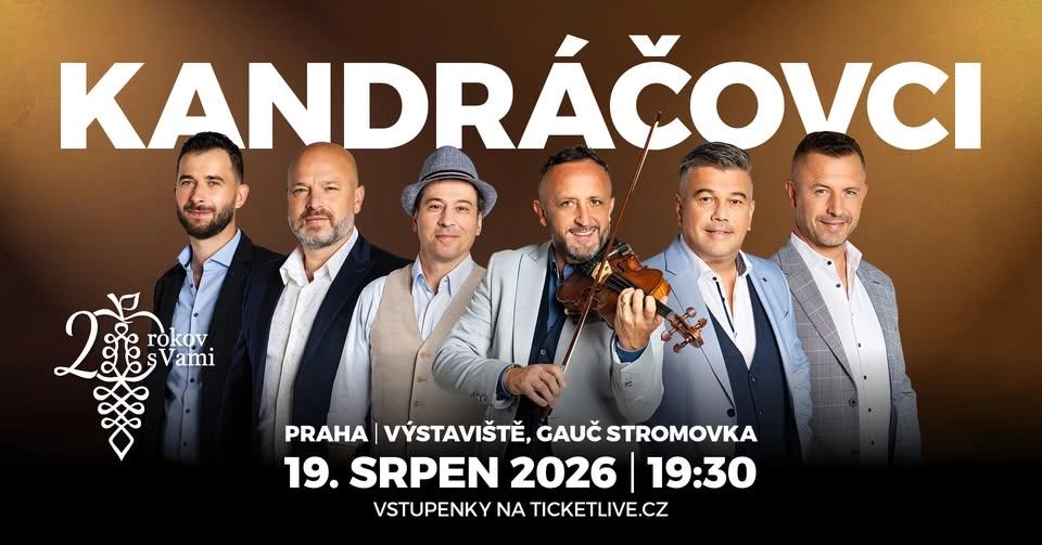 KANDRÁČOVCI - 20 let na scéně / Gauč na Výstavišti Praha