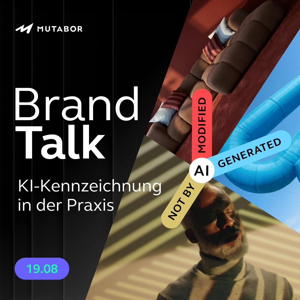 Mutabor BrandTalk | KI-Kennzeichnung