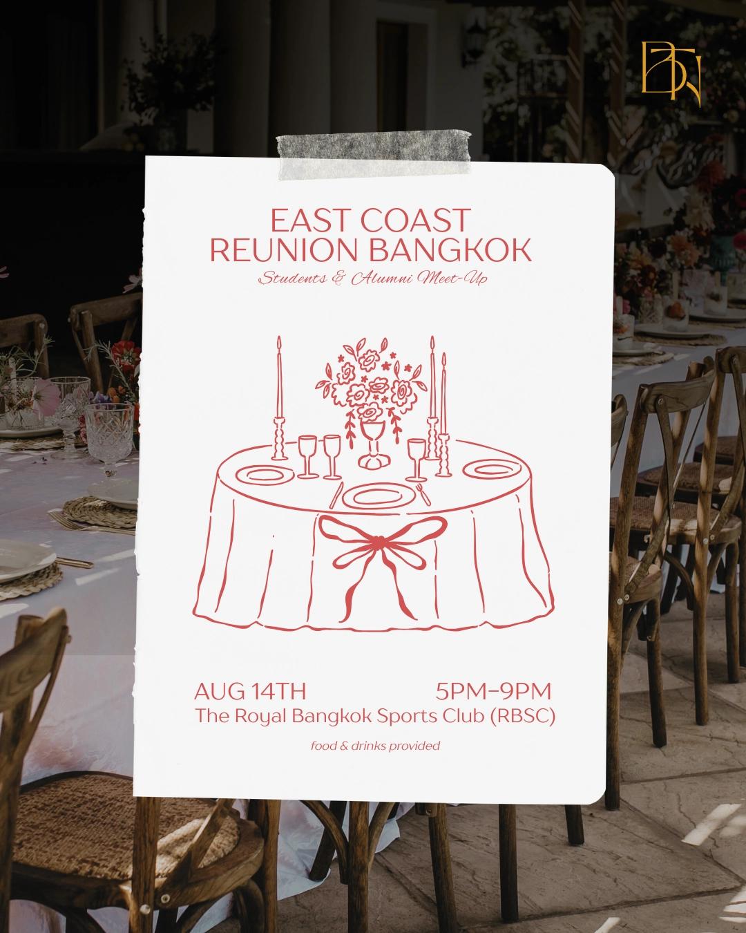 East Coast Reunion Bangkok: Students & Alumni Meet-Up