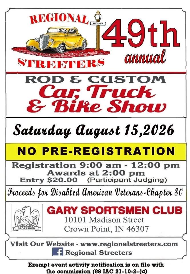 Regional Streeter Car Show