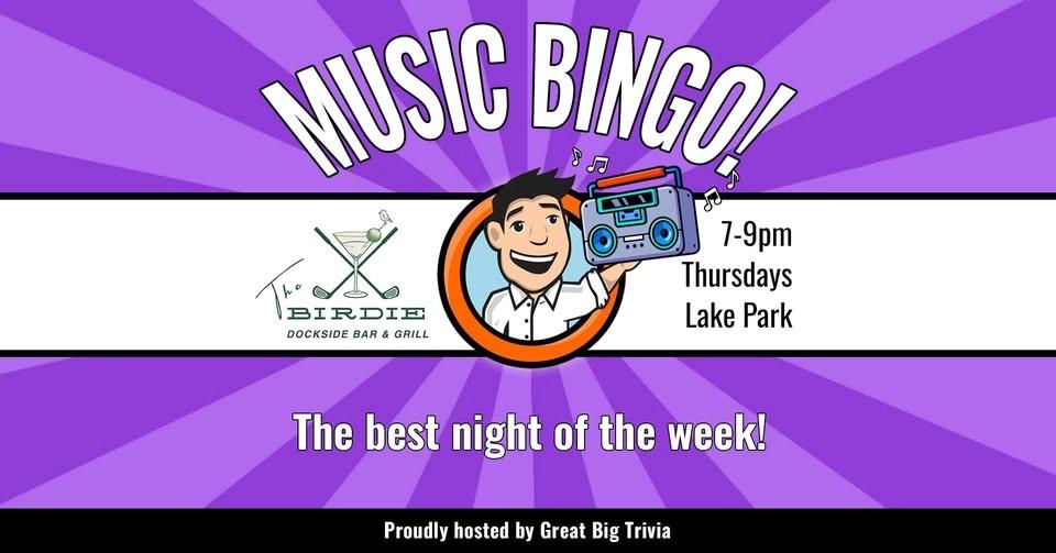 Music Bingo @ The Birdie by David Burke