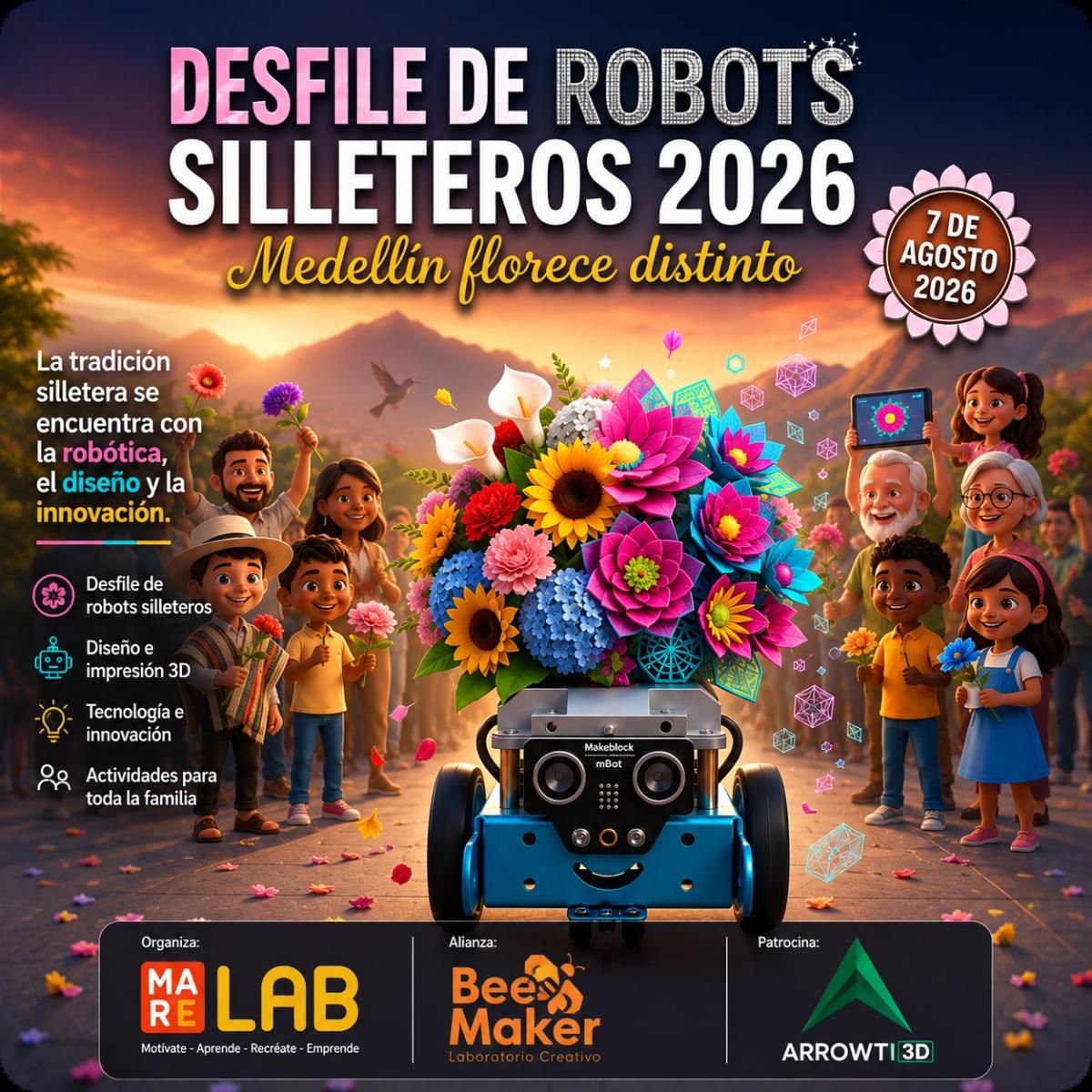Desfile de Robots Silleteros 2026