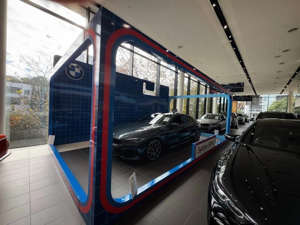 A giant surprise at Sydney BMW