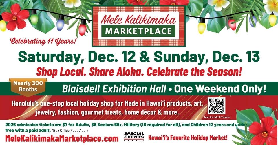 11th Mele Kalikimaka Marketplace