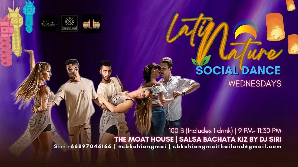 WED Latin Nature Social Dance | Salsa Bachata Kiz | 100 THB Entry includes 1 drink