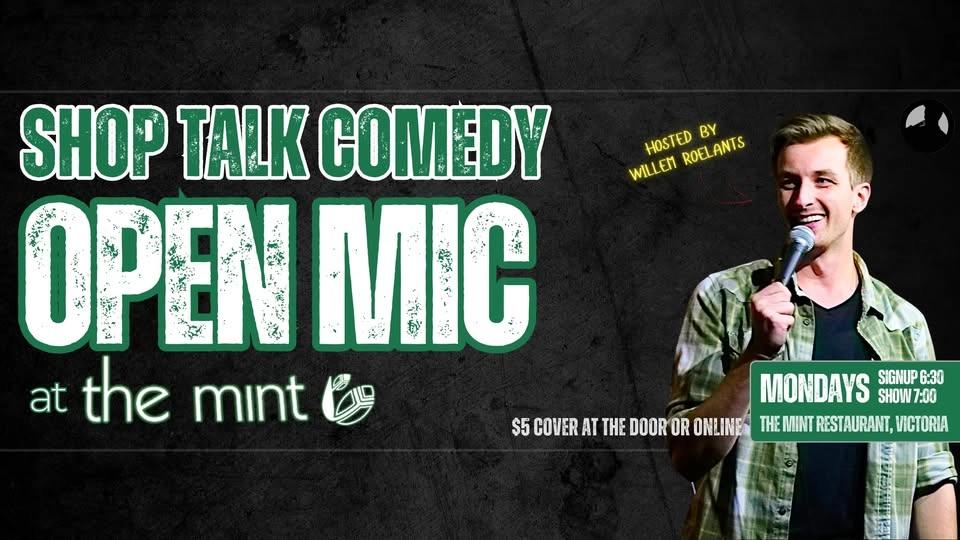Monday Open Mic - ShopTalk Comedy