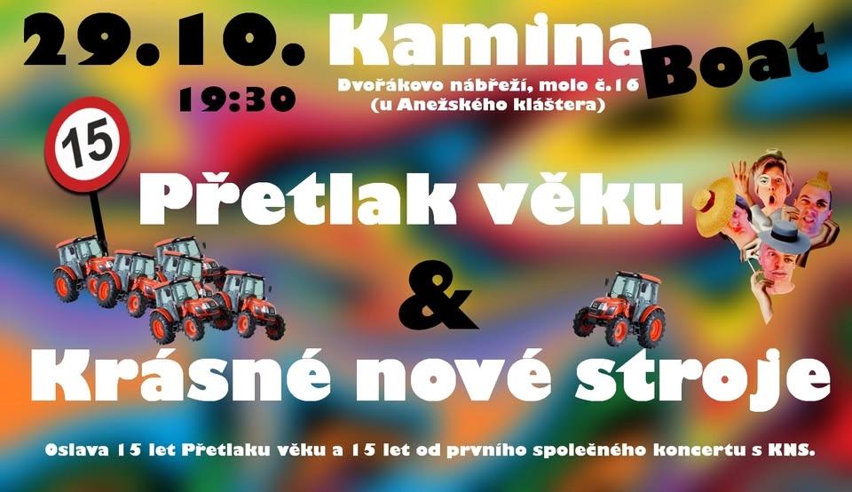 Přetlak věku a Krásné nové stroje, 15 let Přetlaku
