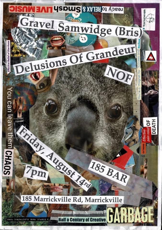 Gravel Samwidge (QLD), Delusions Of Grandeur and NOF at 185 Bar