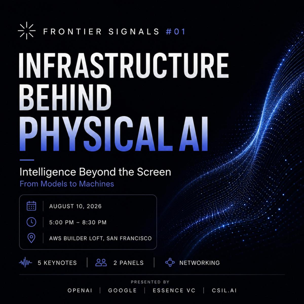 Frontier Signals #01: Infrastructure Behind Physical AI — Intelligence Beyond the Screen