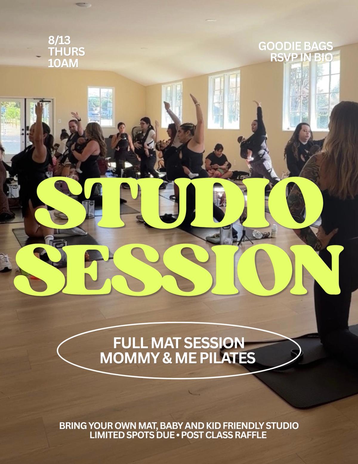 In Studio Kid Friendly Pilates - Pilates Nโ Playdates