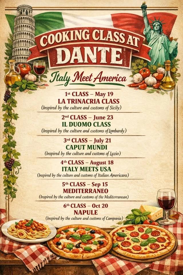 Cooking Classes with Chef Gargiulli