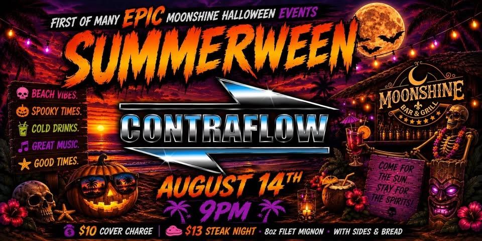 Contraflow at Moonshine Bar & Grill