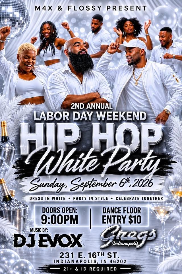 2nd Annual Hip Hop White Party