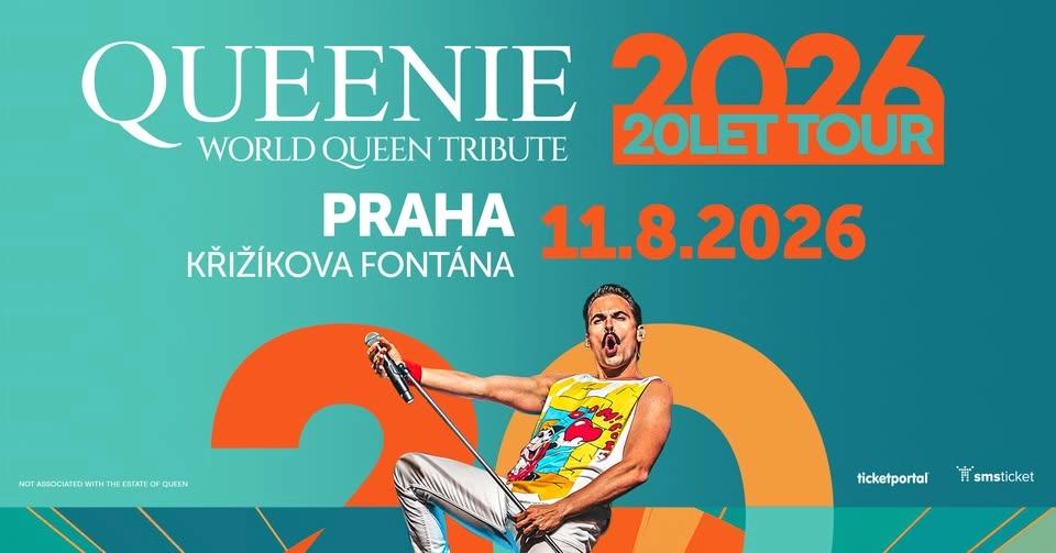 QUEENIE - 20 let Tour // Praha, Křižíkova fontána