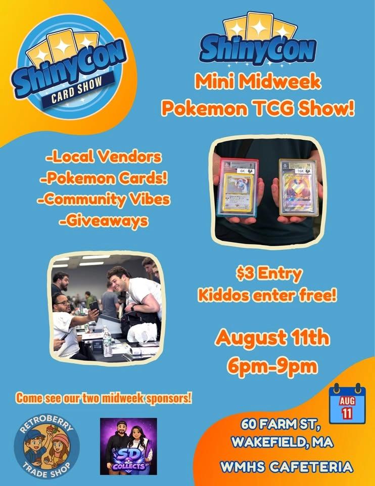 ShinyCon Mini Midweek Pokemon Card Show!