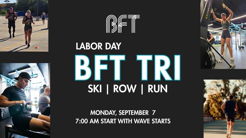 BFT TRI: SKI. ROW. RUN.