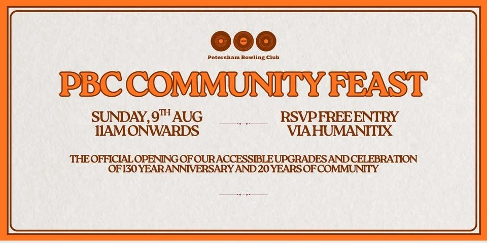 PBC Community Feast: 130 year birthday and 20 years of community