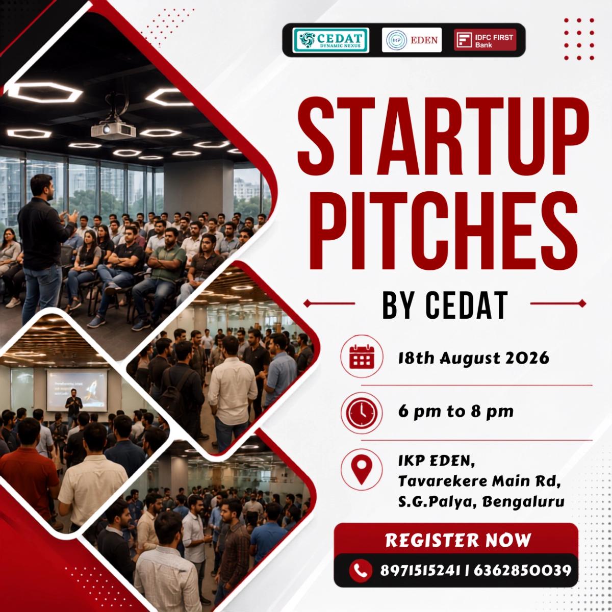 Startup Pitches by CEDAT