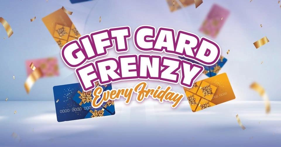 Gift Card Frenzy Raffle @ Saints!