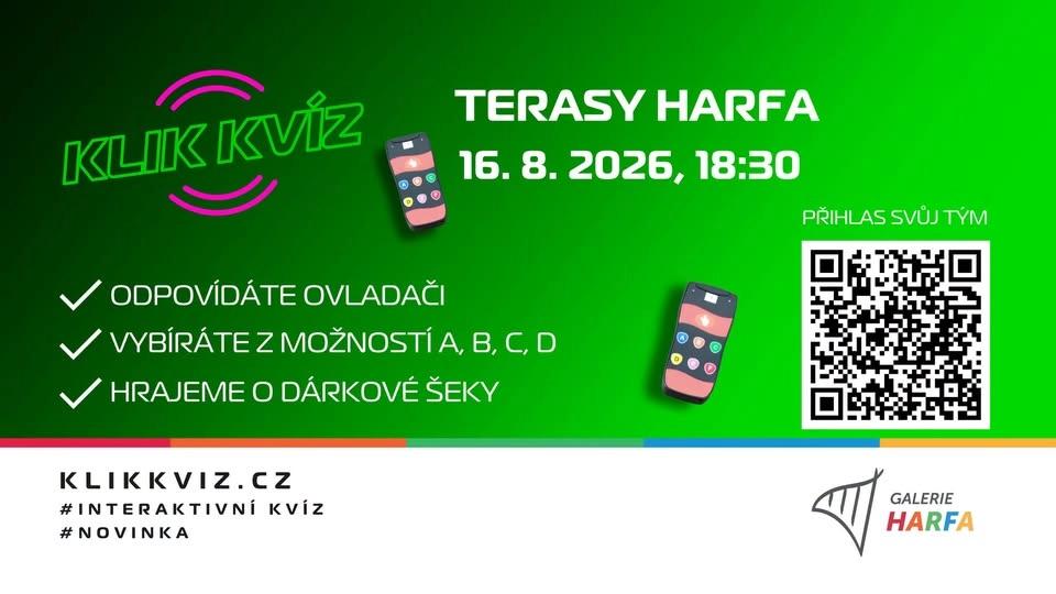 Interaktivní KLIK KVÍZ v OC HARFA