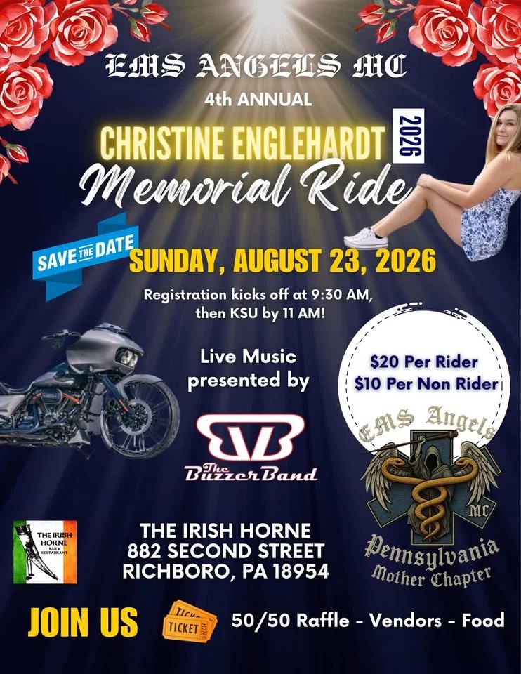 4th annual Christine Englehardt Memorial Ride