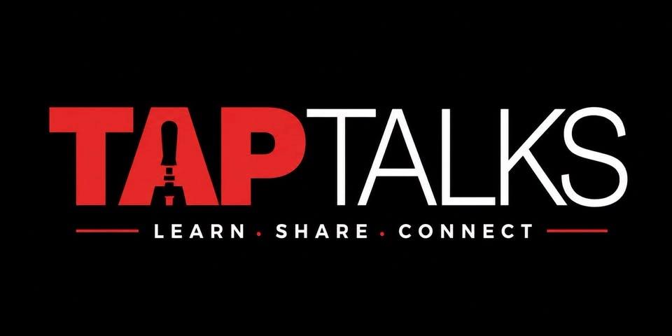 tap talks: stand out from ai (flyer design w/ sarah)