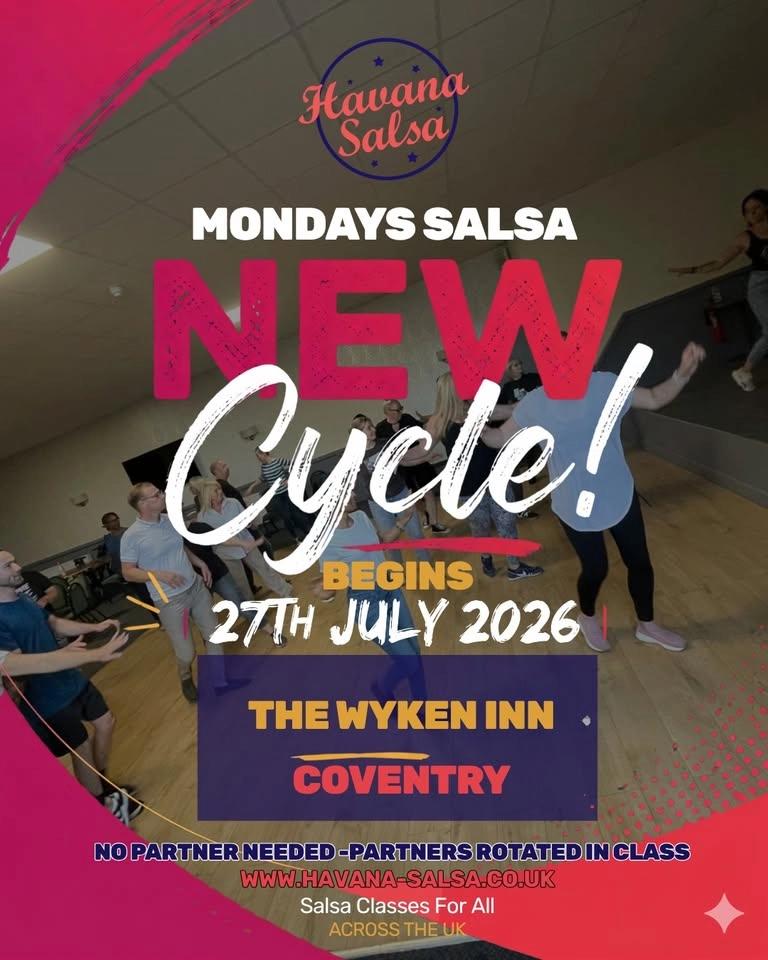 A brand-New SALSA CYCLE is officially launching—and it’s tailor-made for absolute beginners!