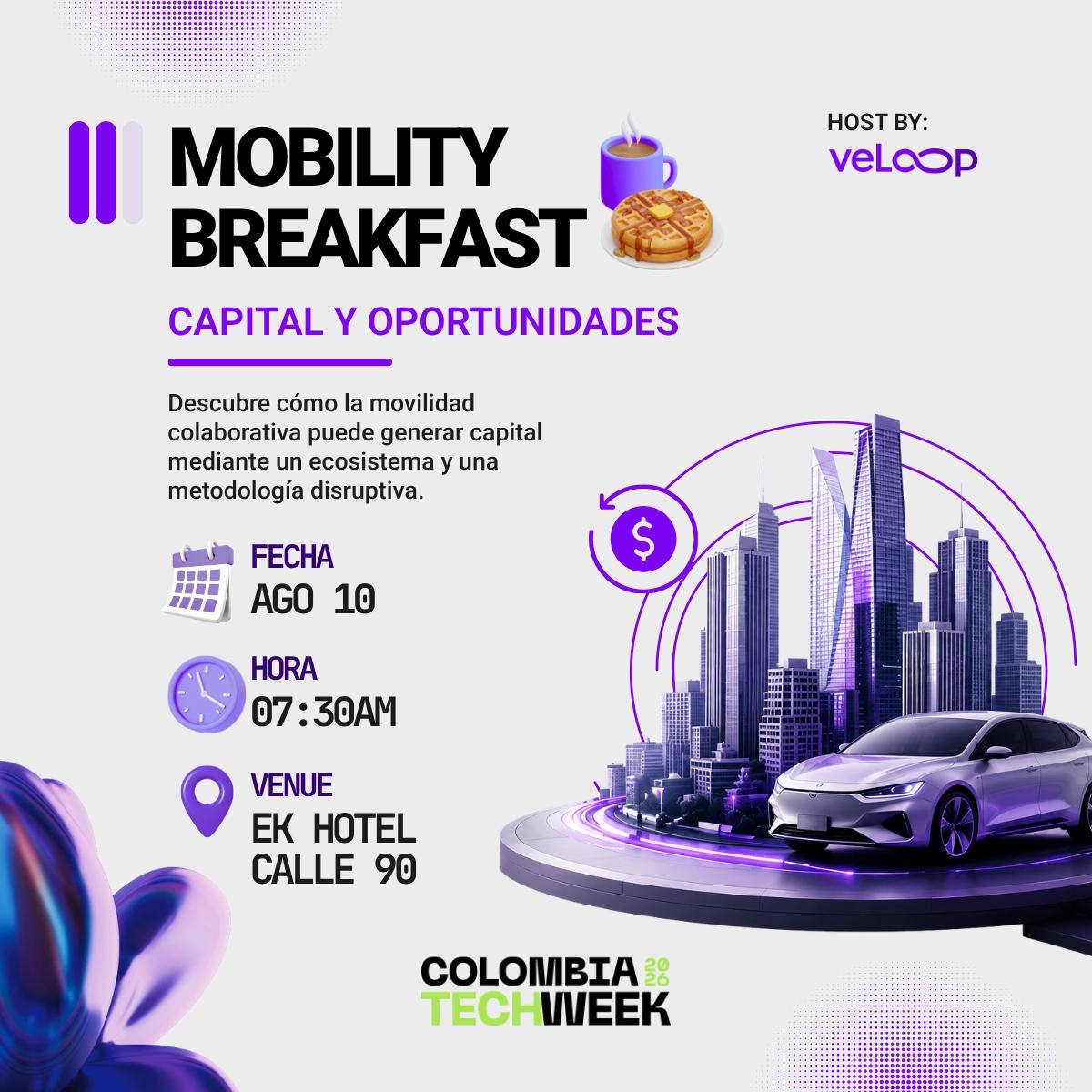 Mobility Breakfast: Capital y oportunidades