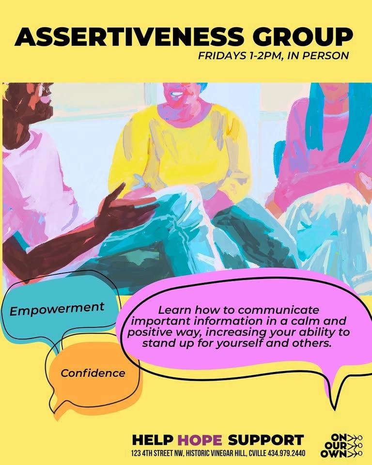 Assertiveness Group with Cyndi Richardson