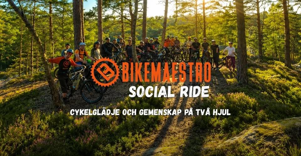 Bikemaestro Social Ride MTB (4 grupper)