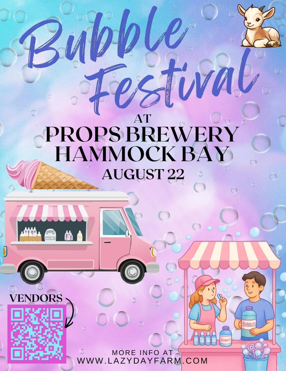 🫧✨ THE BUBBLE FESTIVAL IS COMING TO HAMMOCK BAY! ✨🫧