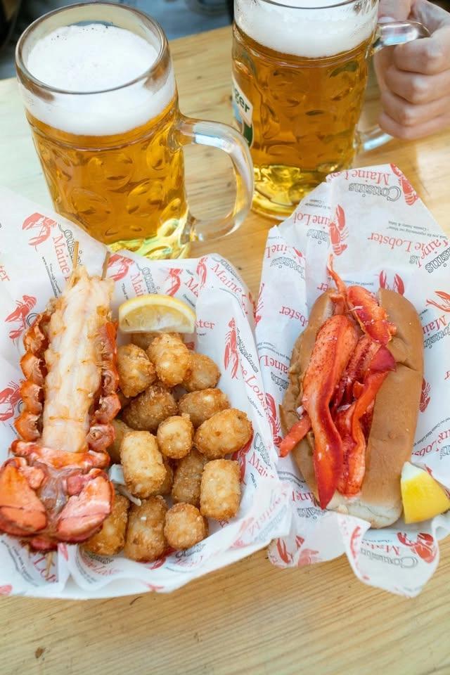 Cousins Maine Lobster at Bike Dog Brewing, West Sacramento