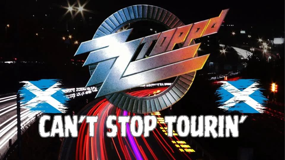 ZZ TOPPD- EDINBURGH
