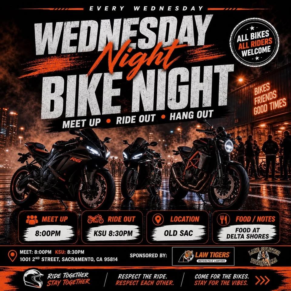 Wednesday Sacramento Bike Night