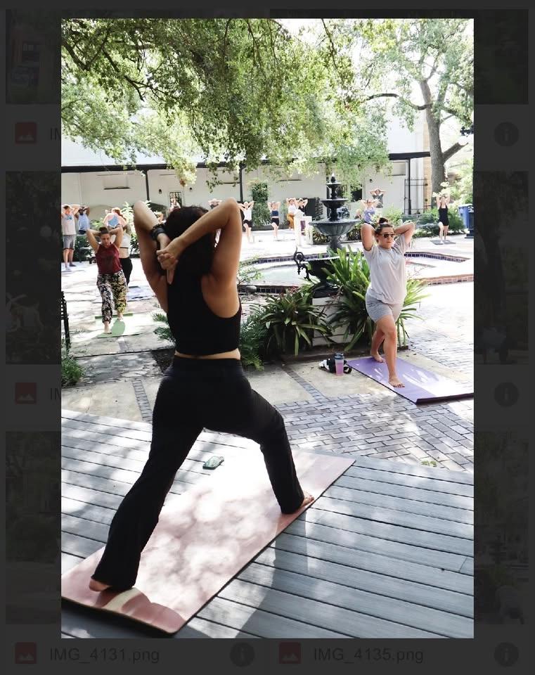 Yoga in the Park
