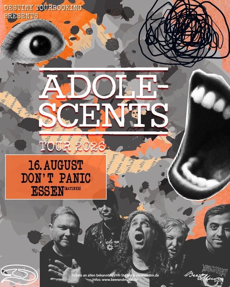 ADOLESCENTS - Dont Panic Essen - Matinee