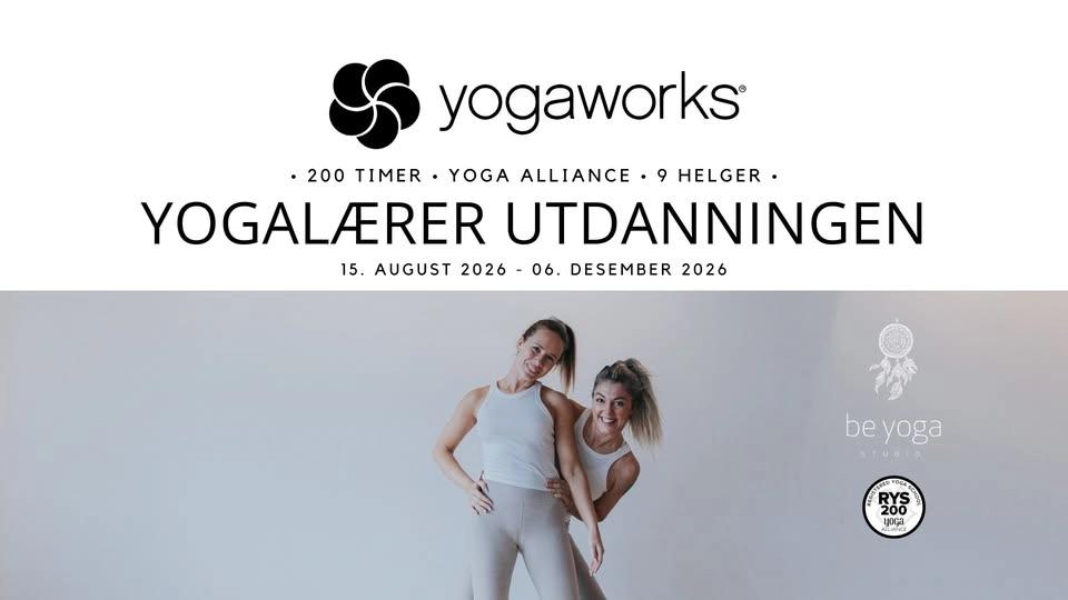 YOGALÆRER UTDANNINGEN 2026
