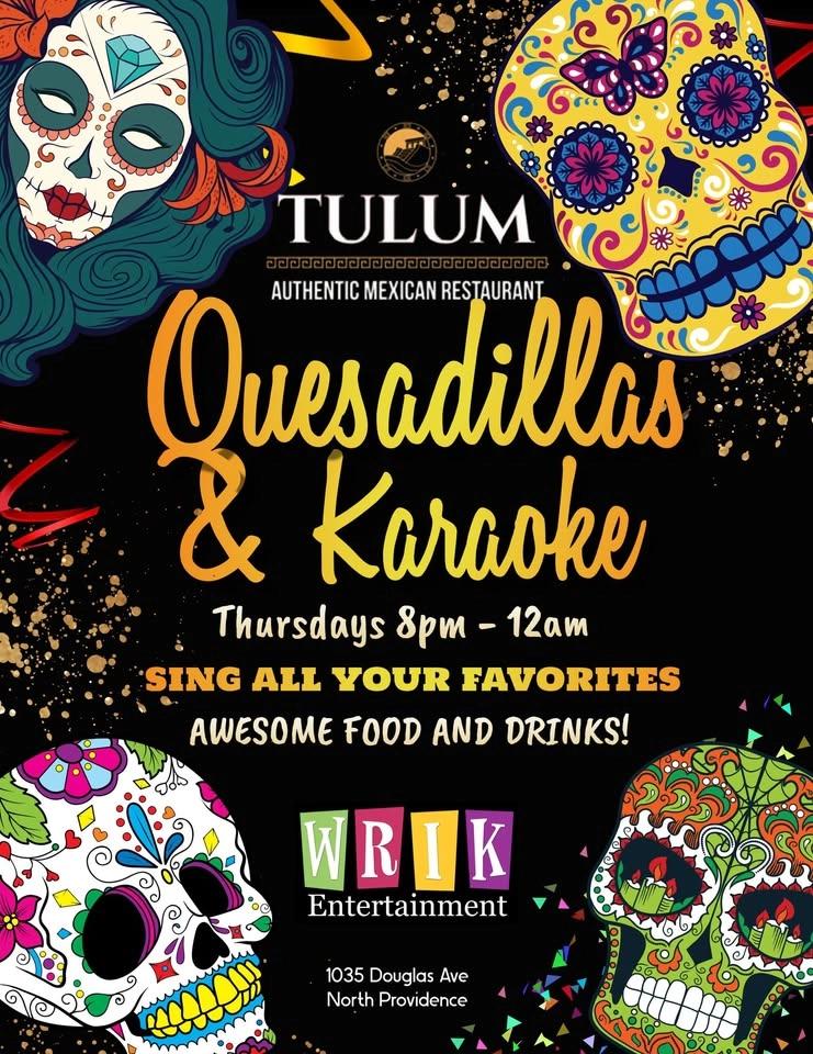 Karaoke Thursdays @ Tulum Mexican Restaurant & Cantina - N. Providence