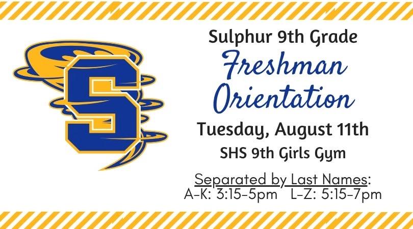 Freshman Orientation