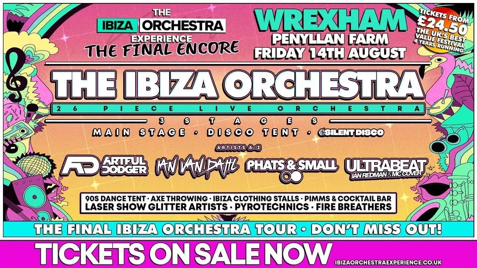 Ibiza Orchestra Experience - Wrexham 2026