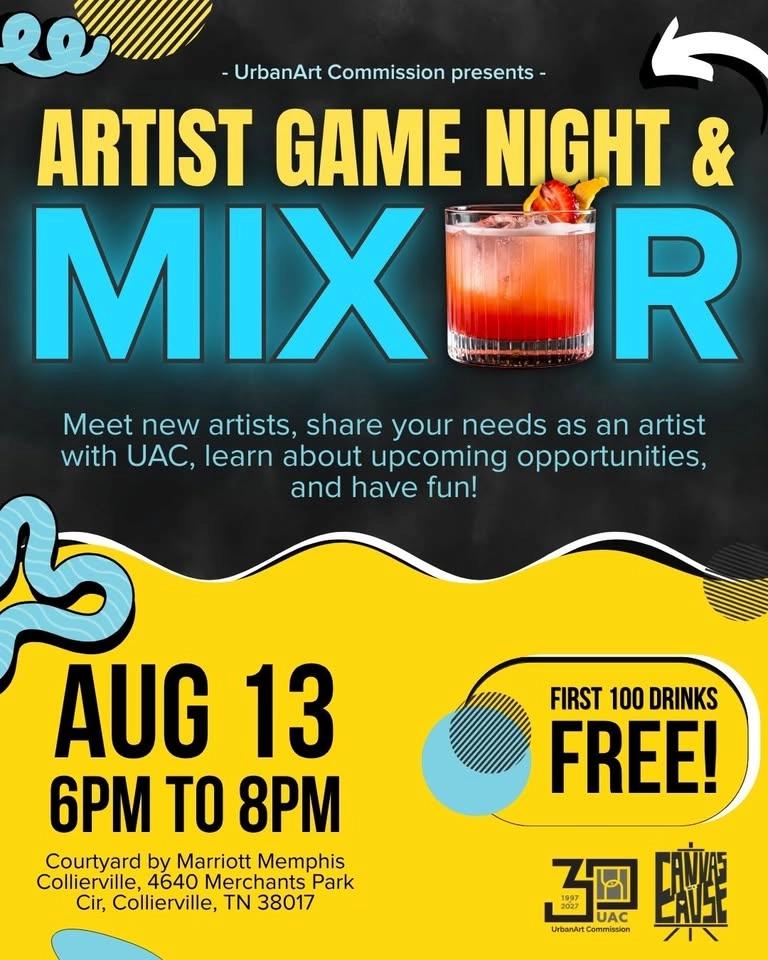 Artist Game Night & Mixer!