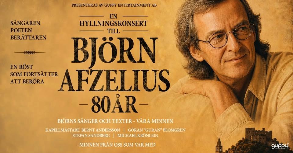 En hyllning till Björn Afzelius – 80 år - Stockholm / Rival 4 April 2027