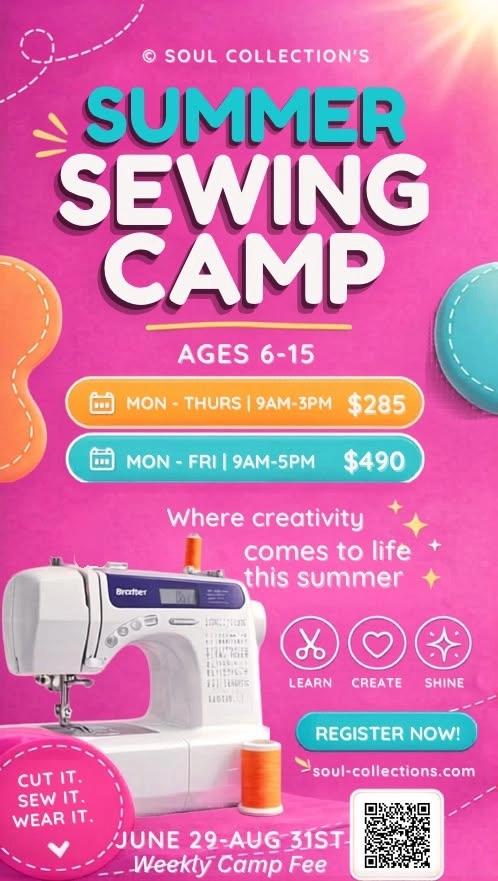 Summer Sewing Camp