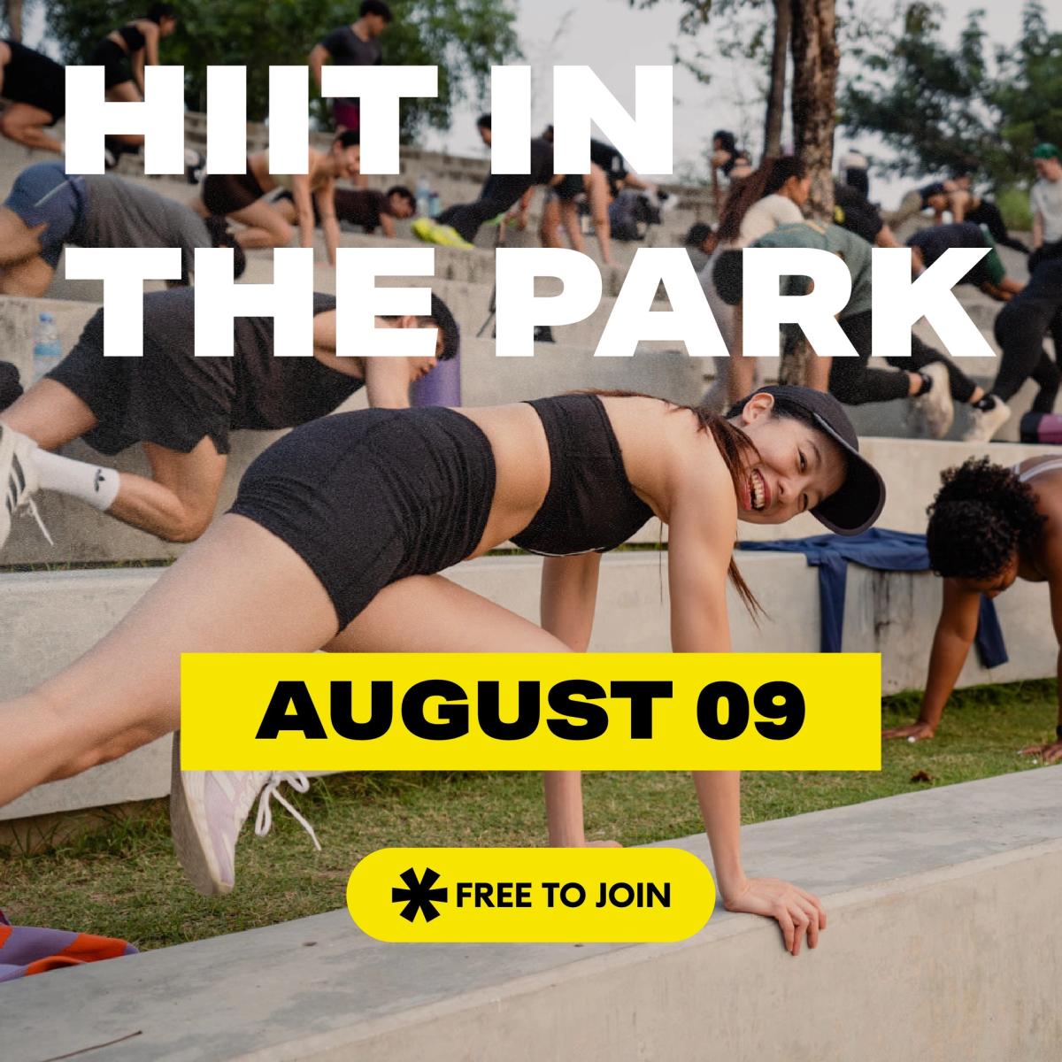 WILDER Training Club / HIIT in the Park